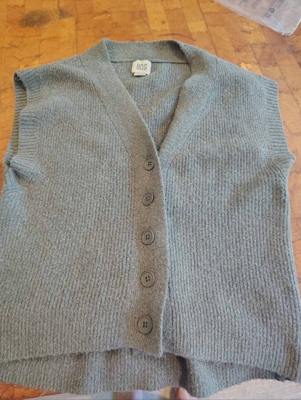 BDG Sleeveless vest grey